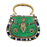 Brass Mosaic Clutch